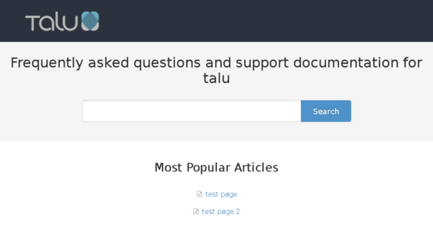 talu.helpscoutdocs.com