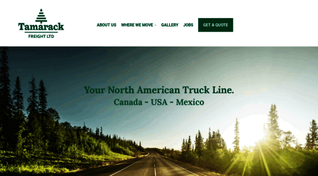 tamarackfreight.com