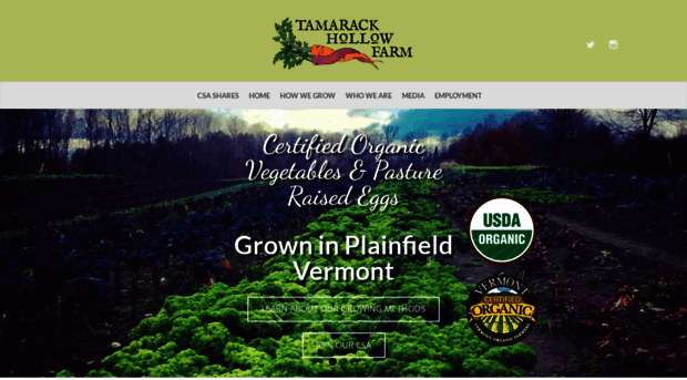 tamarackhollowfarm.com