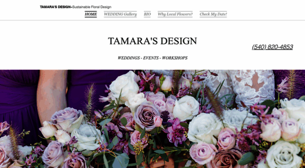 tamarasbotanicaldesign.com