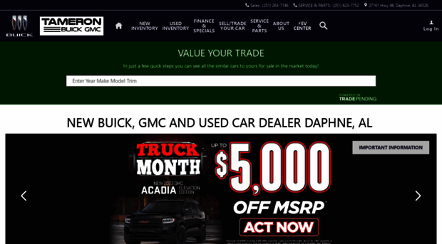 tameronbuickgmc.com