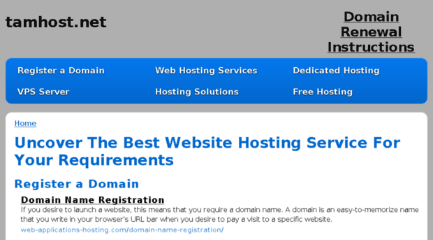 tamhost.net