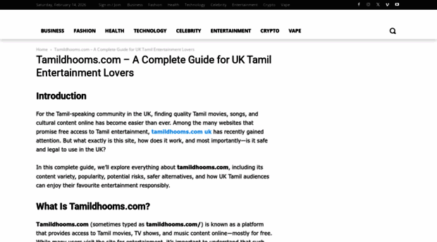 tamildhoms.com