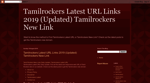 tamilrockers-latest-url.blogspot.com