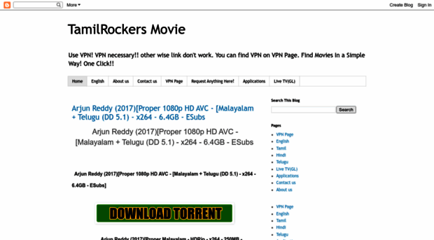 tamilrockersmovie.blogspot.com