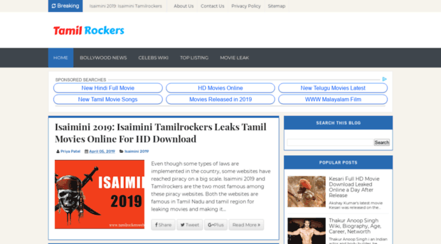 tamilrockerswebsite.com