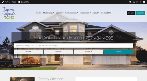 tammycolemanhomes.com