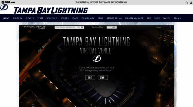 Tampa Bay Lightning Virtual Venue™ by IOMEDIA