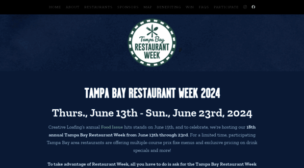 tampabayrestaurantweek.com