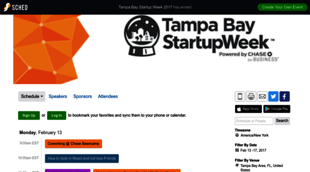 tampabaystartupweek2017.sched.com