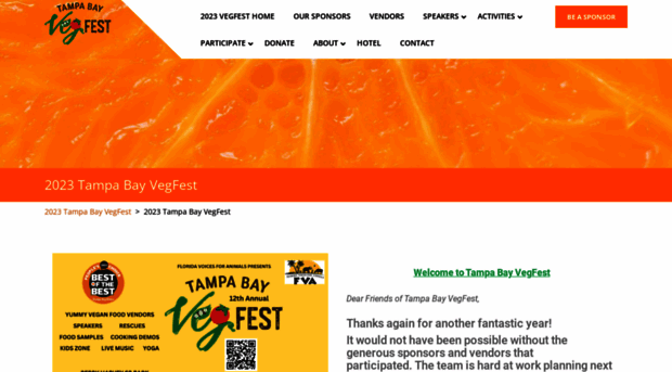 tampabayvegfest.com