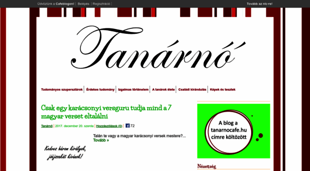tanarno.cafeblog.hu