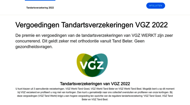 tandartsverzekering.com