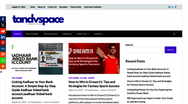 tandavspace.com