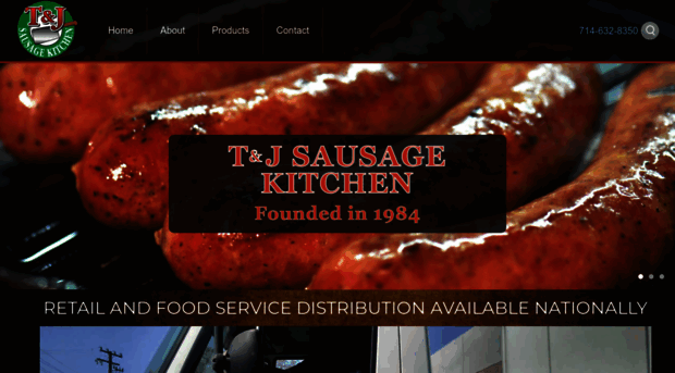 tandjsausage.com