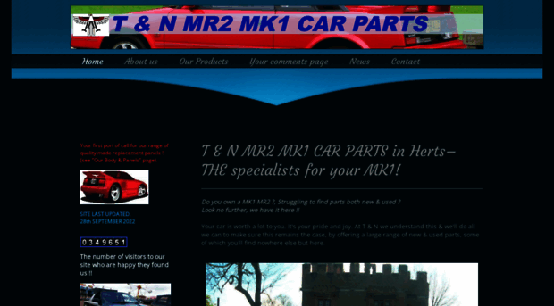 tandnmr2mk1carparts.com