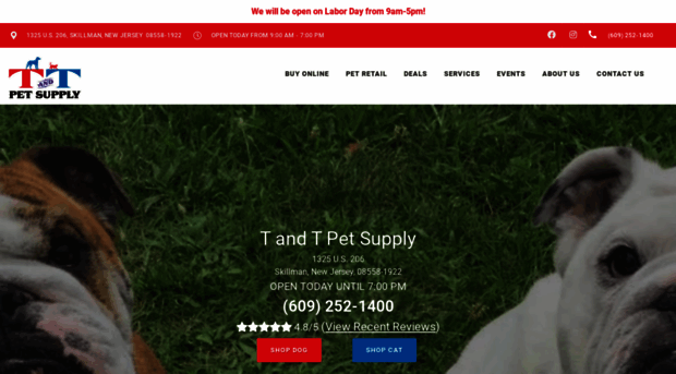 tandtpetsupply.com