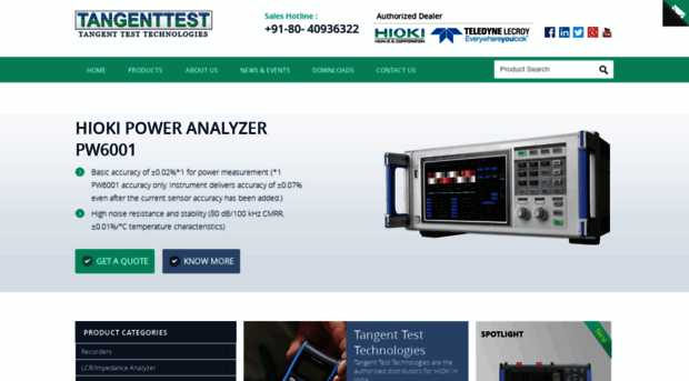 tangenttest.com