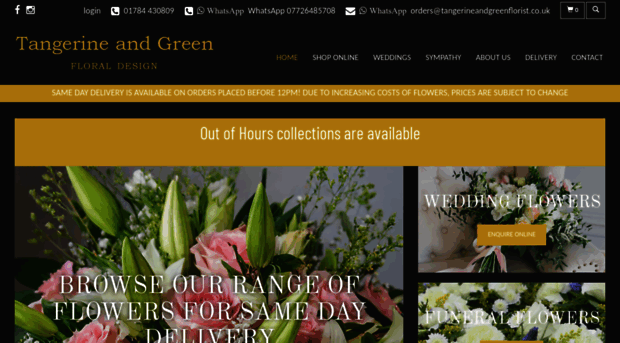 tangerineandgreenflorist.co.uk