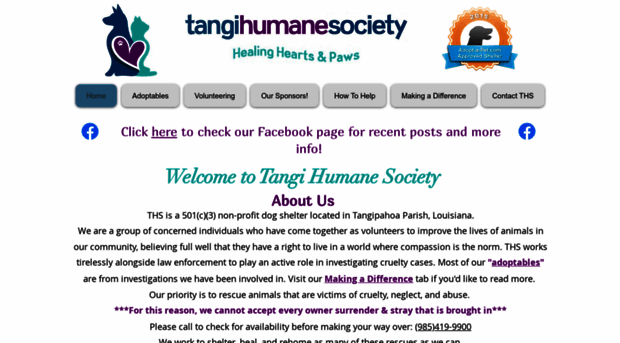 tangihumanesociety.org