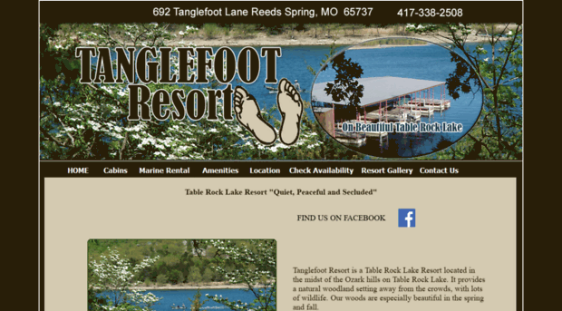 tanglefootresort.com