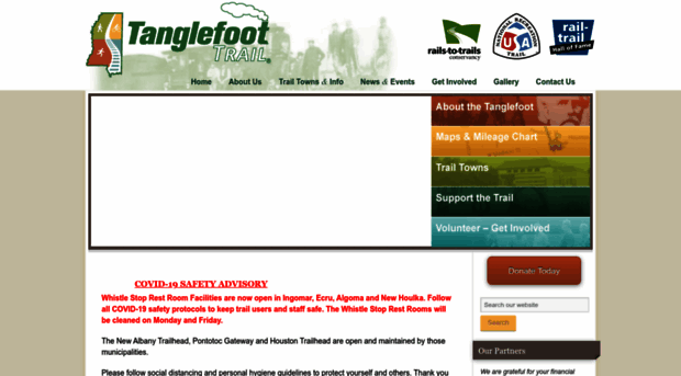 tanglefoottrail.com