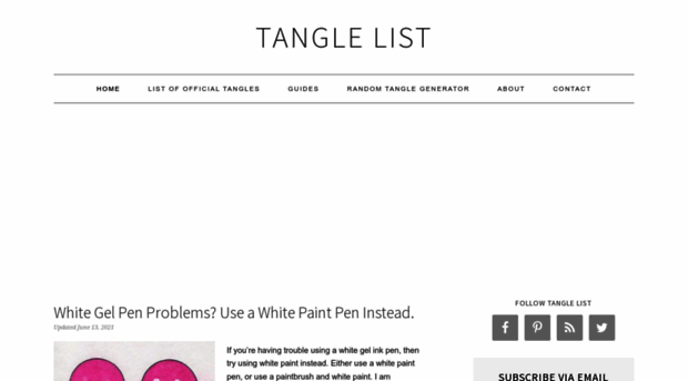 tanglelist.com