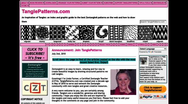 tanglepatterns.com