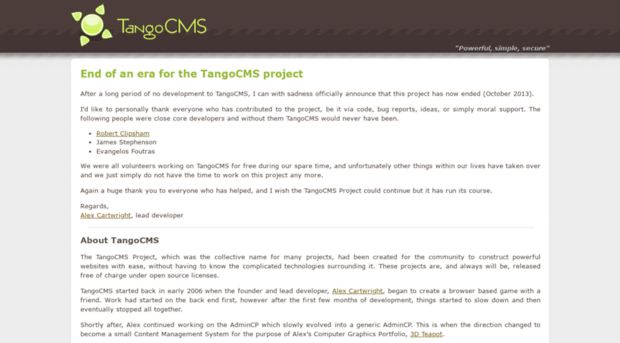 tangocms.org