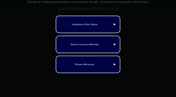 tangocommunications.co.uk