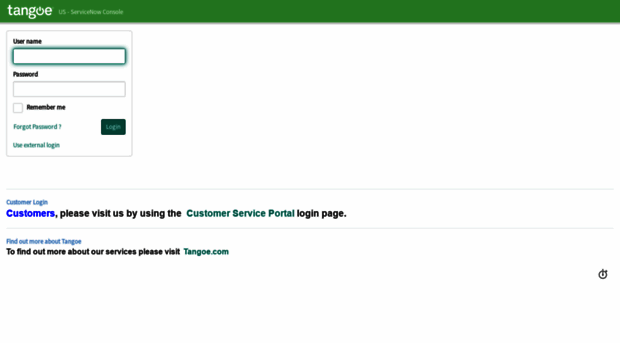 tangoe.service-now.com