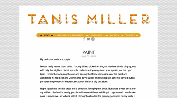 tanismiller.com