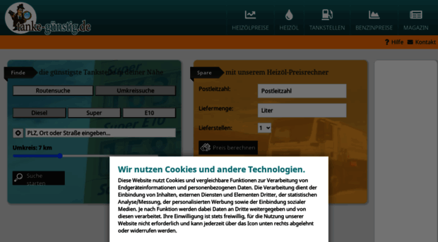 tanke-guenstig.de