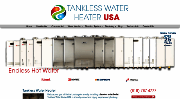 tanklesswaterheaterusa.com