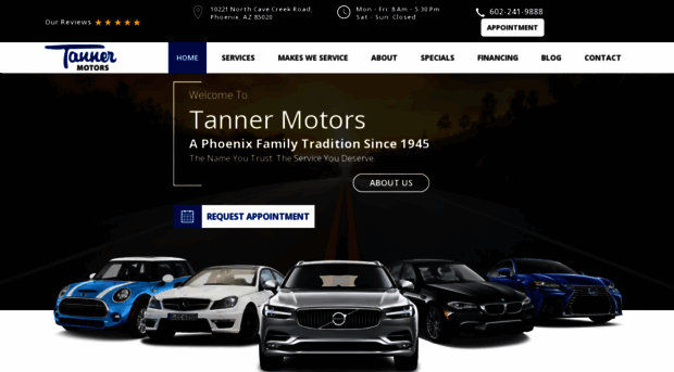 tanner-motors.com