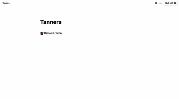 tanner.me