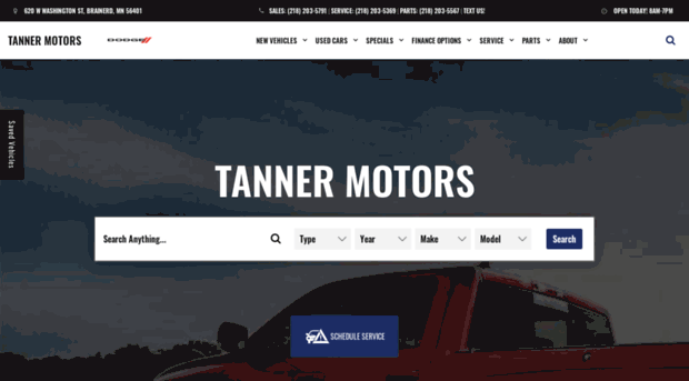 tannermotors.net