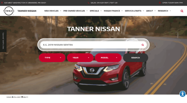 tannernissan.com