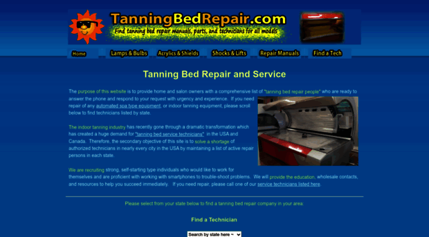 tanningbedrepair.com