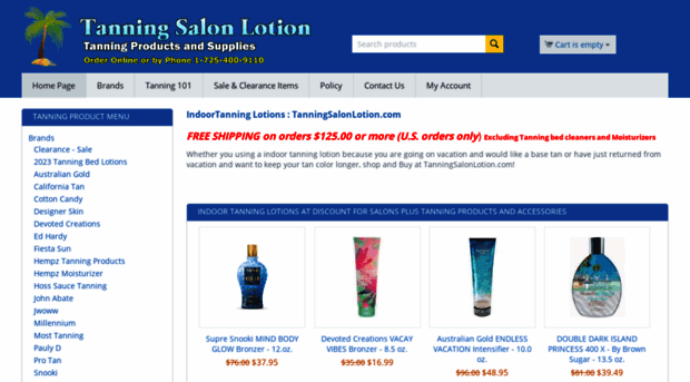 tanningsalonlotion.com