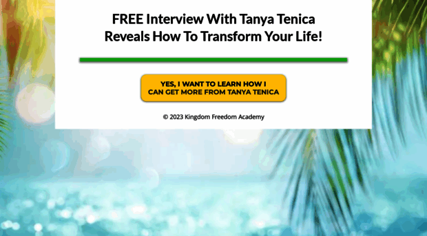 tanya.kingdomfreedomacademy.com