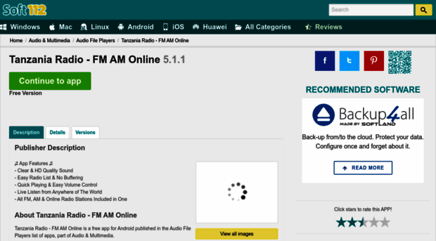 tanzania-radio-tanzania-fm-am-online.soft112.com