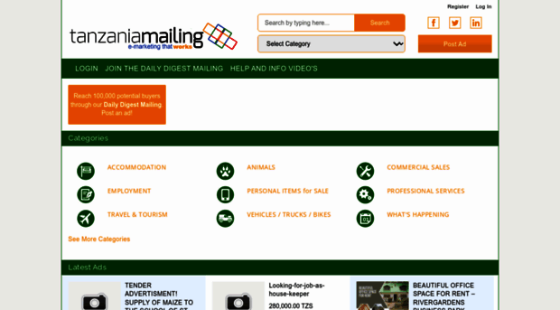 tanzaniamailing.com