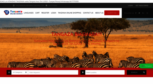 tanzaniaonlinemarket.com