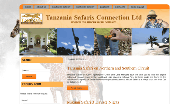tanzaniasafarisconnection.com