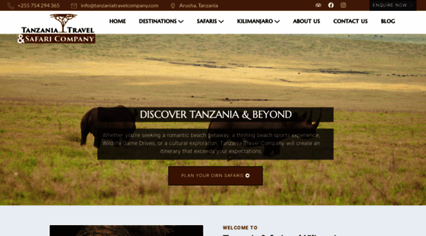 tanzaniatravelcompany.com