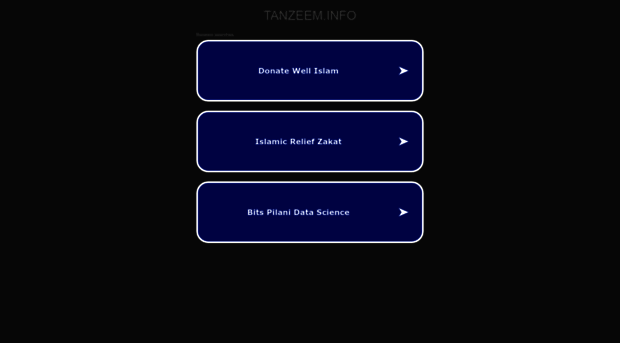 tanzeem.info