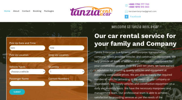 tanziarentacar.com