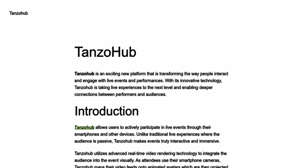 tanzohub.com