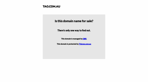 tao.com.au